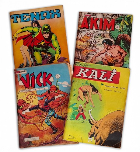 Lot jungle aventure pulp - bd,