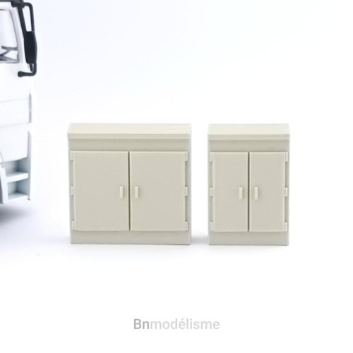 Lot coffrets armoires - 2,
