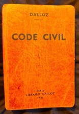 DALLOZ  1942/ LES  1 éres LOIS....