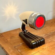 Lampe en Bakélite et métal chromé - Années 50 -Style Bauhaus - Sollux Hanau