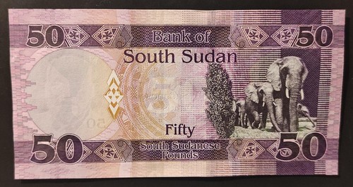 Soudan sud billet 50 - du,