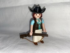 Playmobil Femme Cowboy Fusil