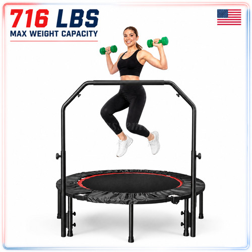 Upgrated foldable trampoline - upgrated,