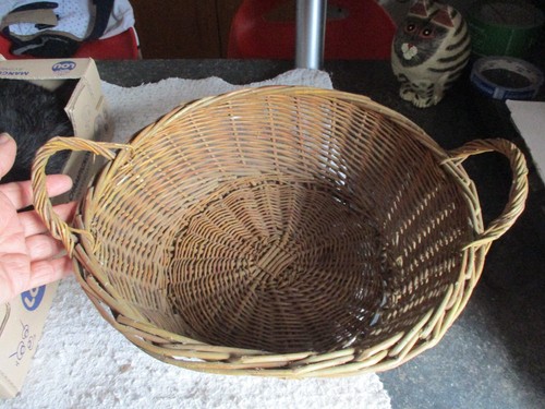 Ancienne paniere osier - ancienne,