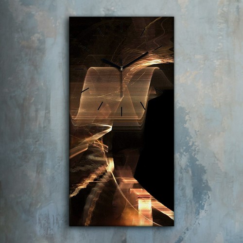 Horloge décorative sur toile