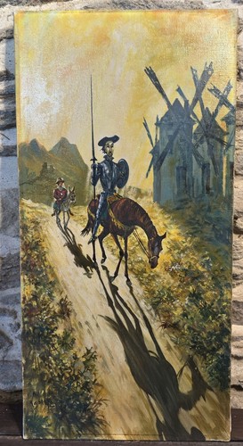 Don quichotte sur route - sur,