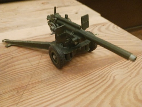 Solido canon howitzer 105mm - howitzer,
