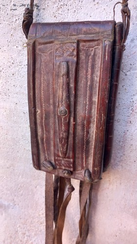 Sacoche touareg agrique cuir - agrique,