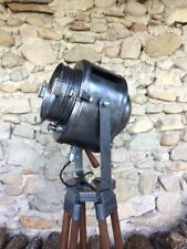 Projecteur vintage CREMER 500w sur trépied ancien (no jielde)