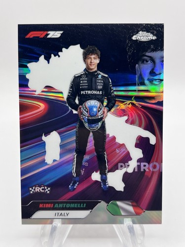 2025 topps chrome 4 - f1, kimi