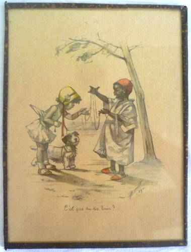 Germaine bouret gravure sous - germaine,