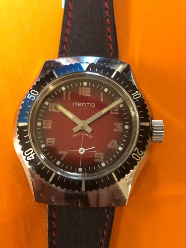 Petite montre herma skin - petite, diver