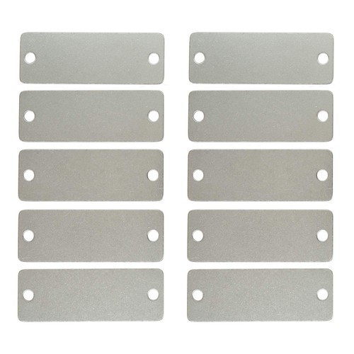 Lot plaquettes vierges - lot, 25