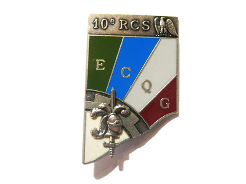 Insigne train rcs ecqg - 10°,