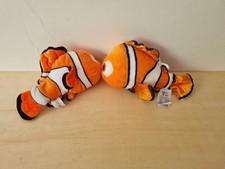 lot deux doudous poisson nemo