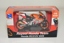 BB 1:18 NEWRAY NEW RAY REPSOL HONDA TEAM BIKE MOTOR RC212V 2009 MIB