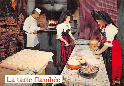 Alsace tarte flambee n - tarte, flambee-n