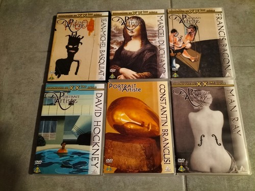Lot dvd portrait artiste - lot, d'artiste