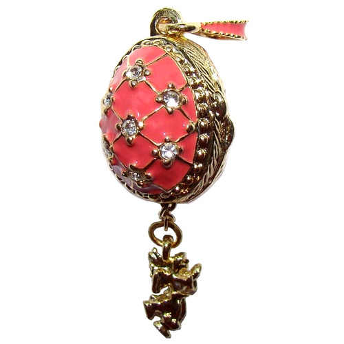 Pendentif ange oeuf faberge - ange,