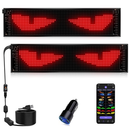 2pcs affichage led flexible - 2pcs,