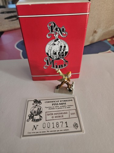 Figurine tintin kuifje mini - figurine,