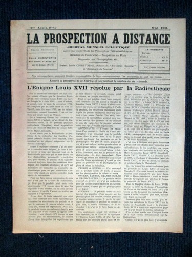 Prospection distance 17 - à, #17