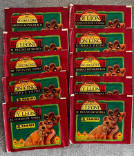 10 PACKETS POCHETTES PANINI LE