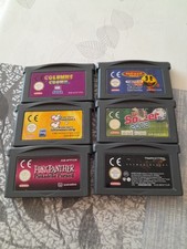 Lot 6 Jeux GBA NINTENDO PAc