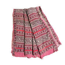 Tissu drapé rideau sari