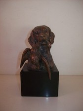 Sculpture en bronze - Tête de