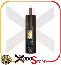 Poêle à Bois Rond Edilkamin TALLY S EVO Acier Ou Pierre - Envoyer Mail X