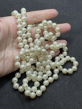 Sautoir Collier Fausses Perles