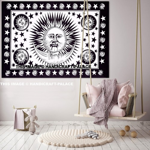 Tapisserie solaire lunaire - tapisserie,