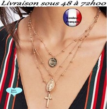 Collier Femme Multi Rangs