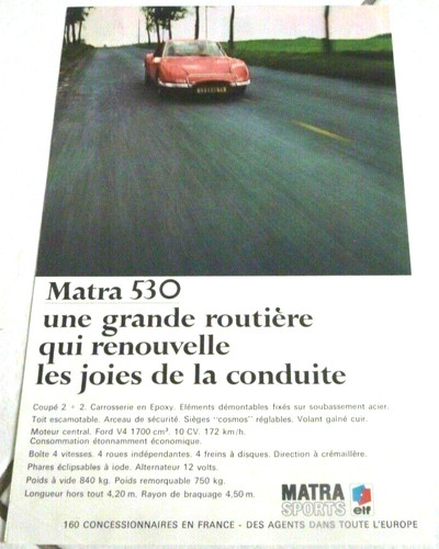 Matra sport m530 530 - sport,