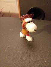 Figurine Snoopy indien de