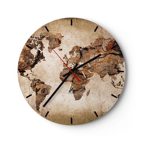 Horloge murale verre - murale, en