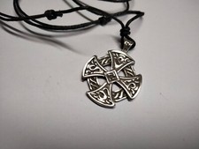 Pendentif Croix Celtique, Moyen Age, Médieval, Bijou Celte Croix Spirituelle