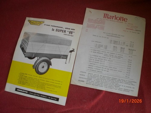 Ancien prospectus - ancien,