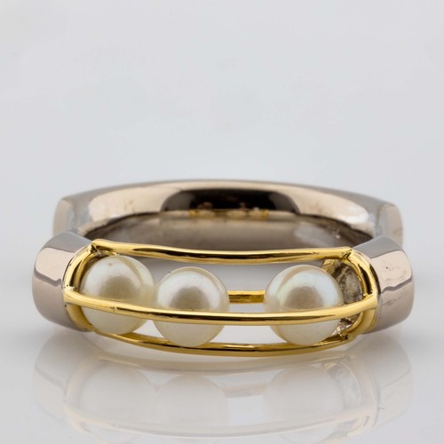 Bague 750 blanc 18k - bague,