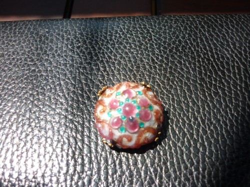 Ancienne broche émaillée