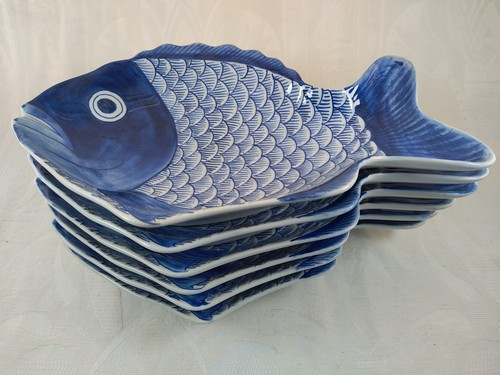 Service assiettes poisson - service,