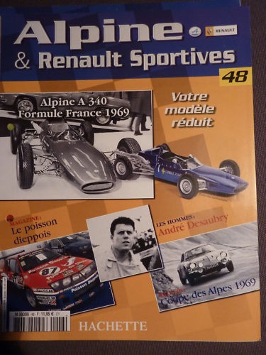 Fascicule alpine renault - fascicule, 48