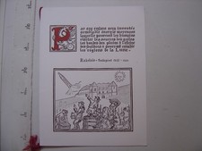 Menu CLOS DE VOUGEOT 1985 Chevaliers Tastevin 631 chapitre H Curien M Dupuy