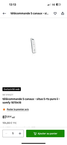 Télécommande canaux - 5,