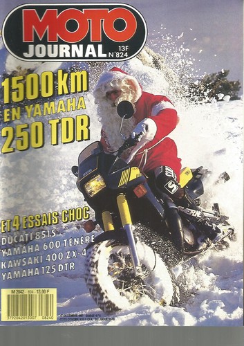 Moto journal 824 yam - moto, n°824