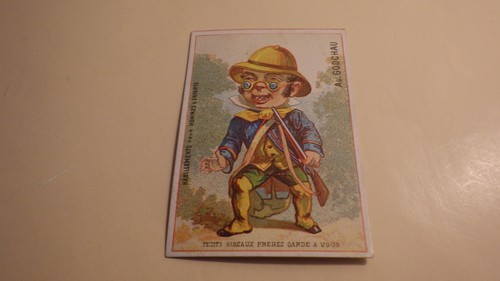 1880 chasse chasseur chromo - 1880.chasse, (chromo
