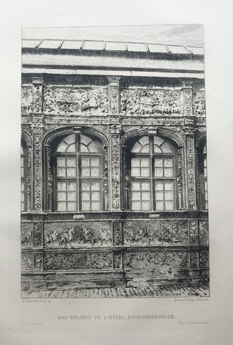 Rouen hôtel bourgthéroulde - rouen,