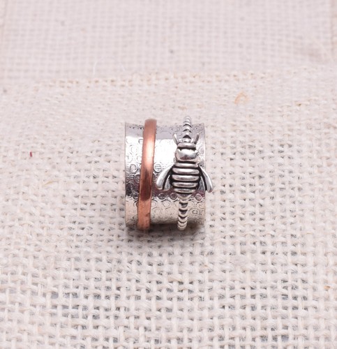 Bague toupie argent - toupie,