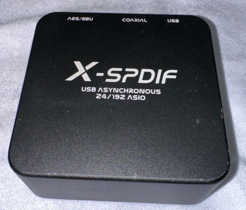 Matrix spdif interface usb - x-spdif,